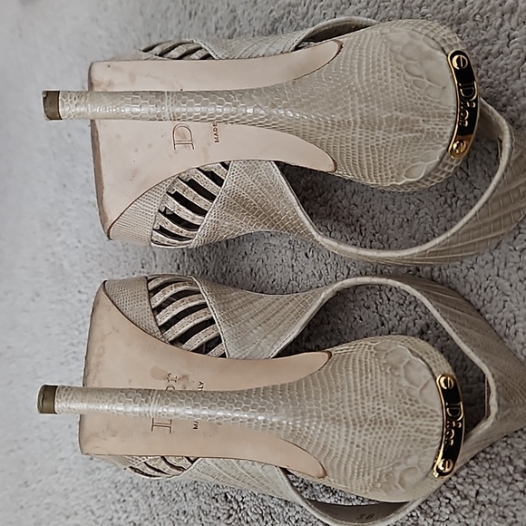 Christian Dior Python Heels EXCELLENT CONDITION!! - Picture 9 of 10